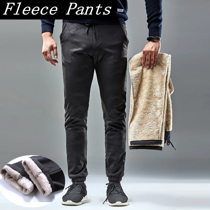 Outdoor Sport Waterproof Pants - 4XL inverno più velluto pantaloni caldi