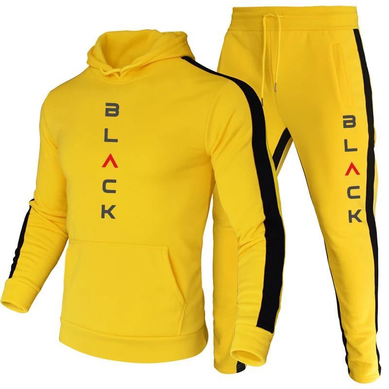 Outdoor Sports Outfit - Completo Sportivo Uomo 2 Pezzi Autunno/Inverno: