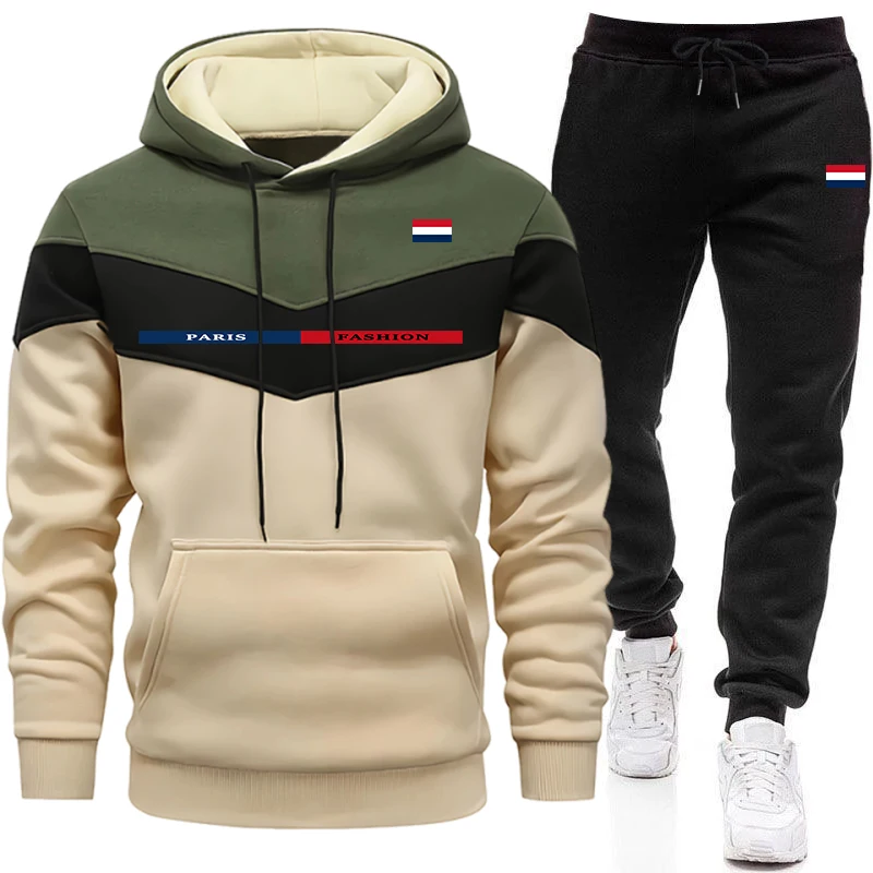 Outdoor Sports Outfit - Completo Sportivo Casual Autunno Inverno da
