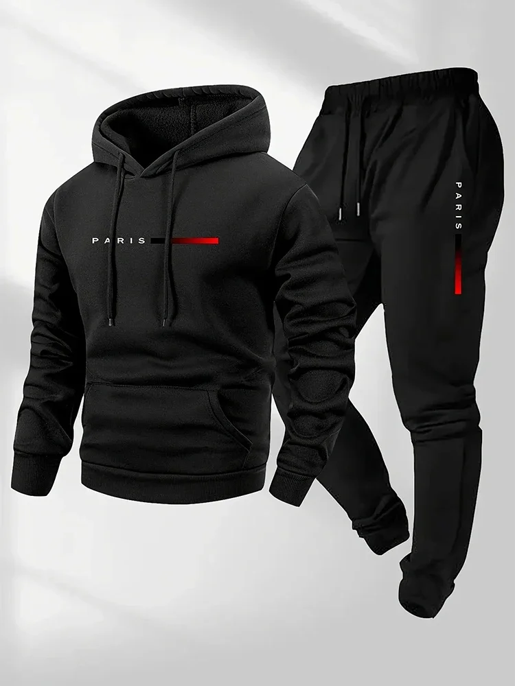 Outdoor Sports Outfit - Completo Sportivo Casual Quotidiano da Uomo,
