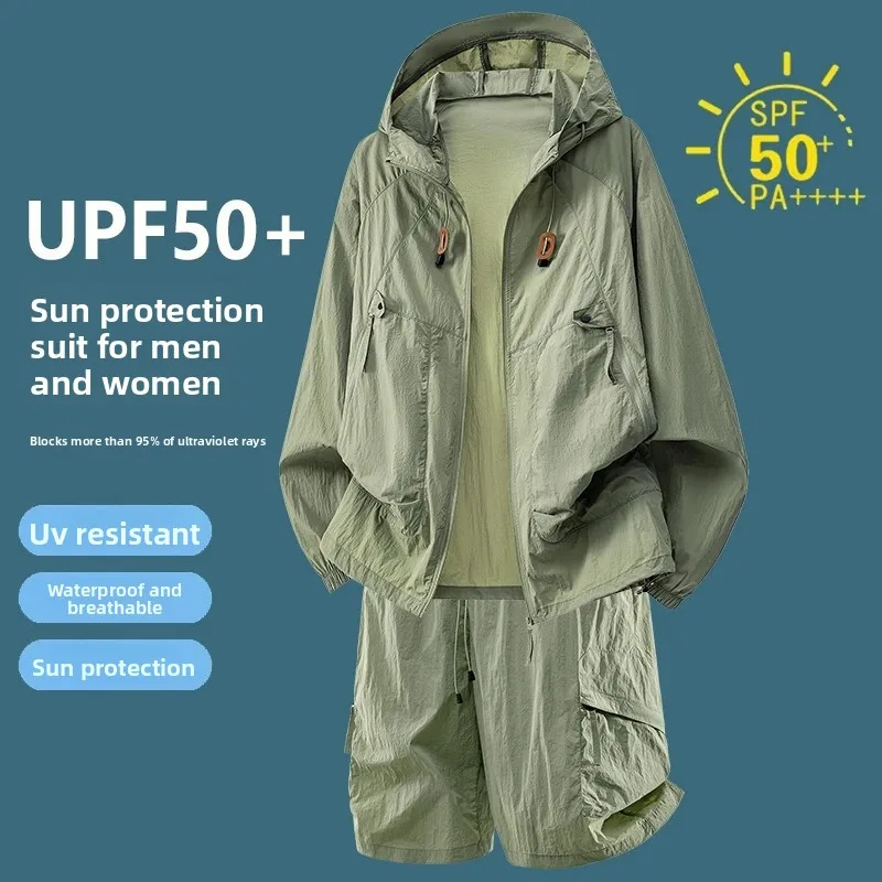 Outdoor Sport Jacket - Tuta Sportiva UPF50+ con Protezione Solare,