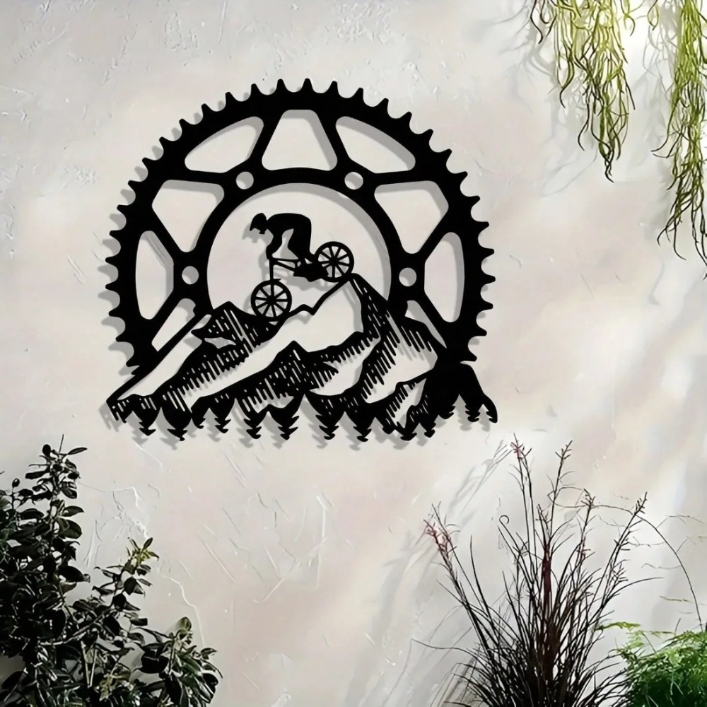 Outdoor Sport Gear - Arte da Parete in Metallo Vintage