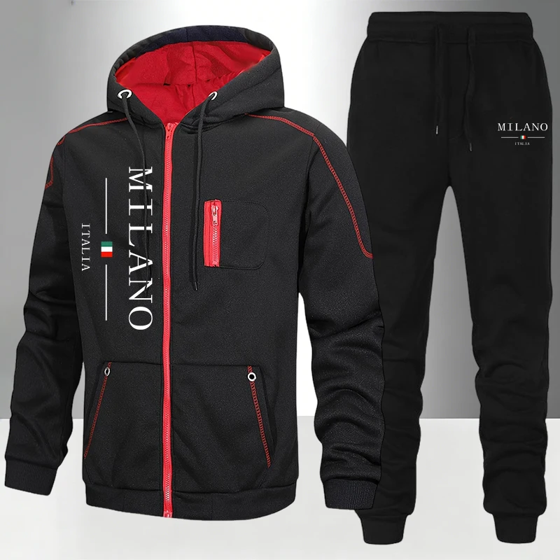 Outdoor Sports Outfit - Completo da Uomo Moda Italiana: Tuta