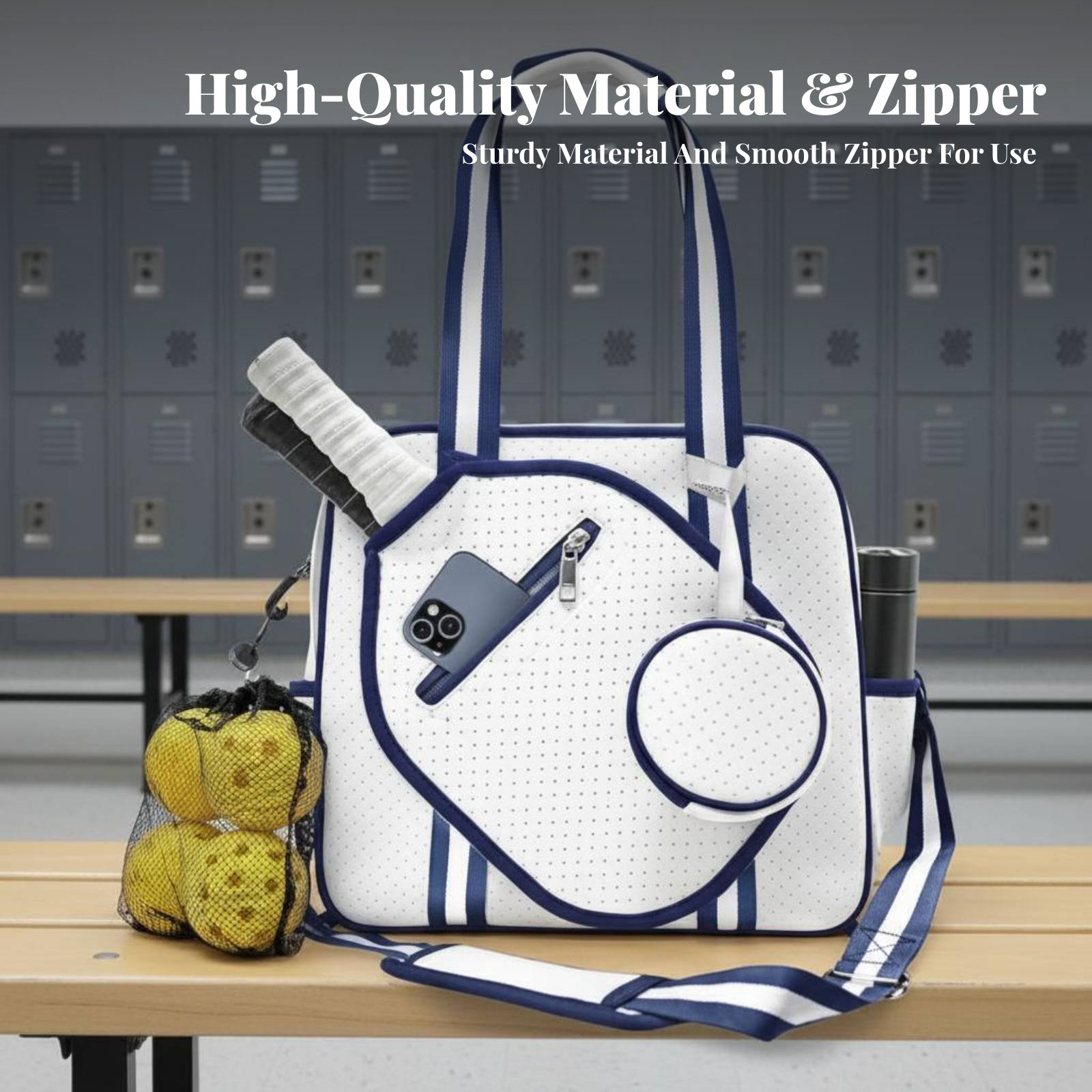 Outdoor Sport Bag - Borsa Porta Racchette da Pickleball Traspirante