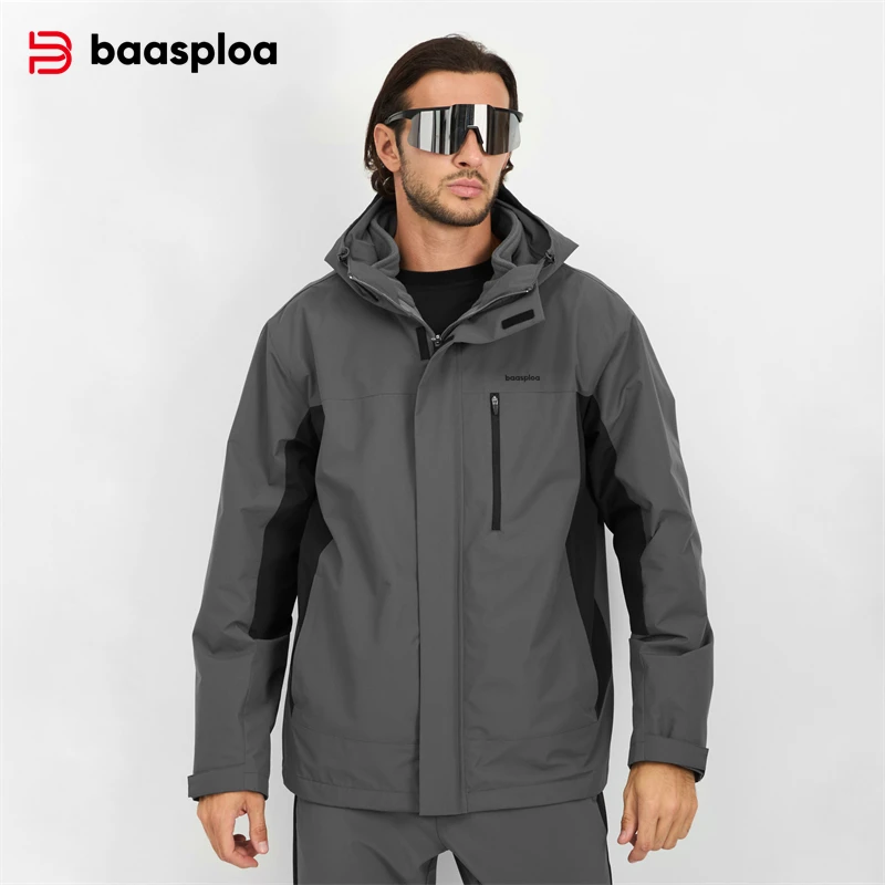 Outdoor Sport Jacket - Baasploa Giacca da uomo nuova Arrampicata