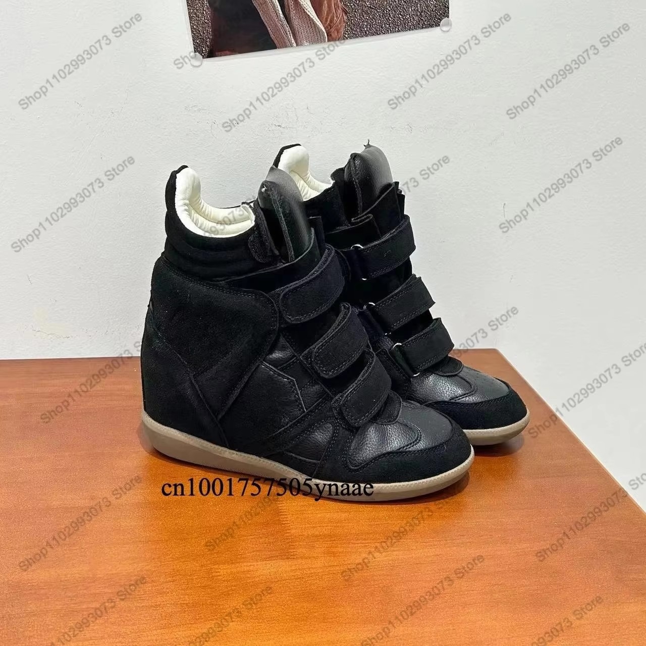 Outdoor Sport Leisure - Sneakers da donna con zeppa nascosta,