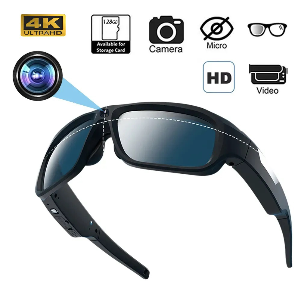 Occhiali Smart 4K HD con Telec - Outdoor Sport Gear recensione e prezzo