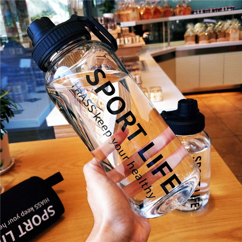 Bottiglia d'acqua portatile in - Outdoor Sport Glass Water Bottle recensione e prezzo