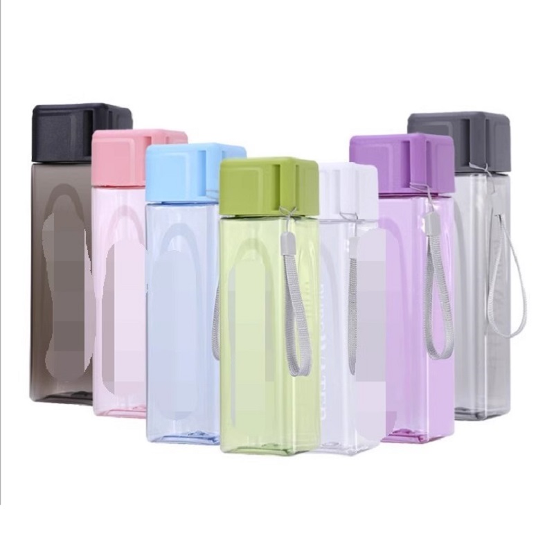 450 ml, 1 bicchiere quadrato t - Outdoor Sport Glass Water Bottle recensione e prezzo