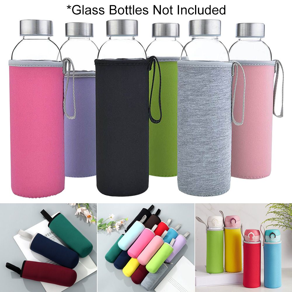 Custodia per bottiglia d'acqua - Outdoor Sport Glass Water Bottle recensione e prezzo