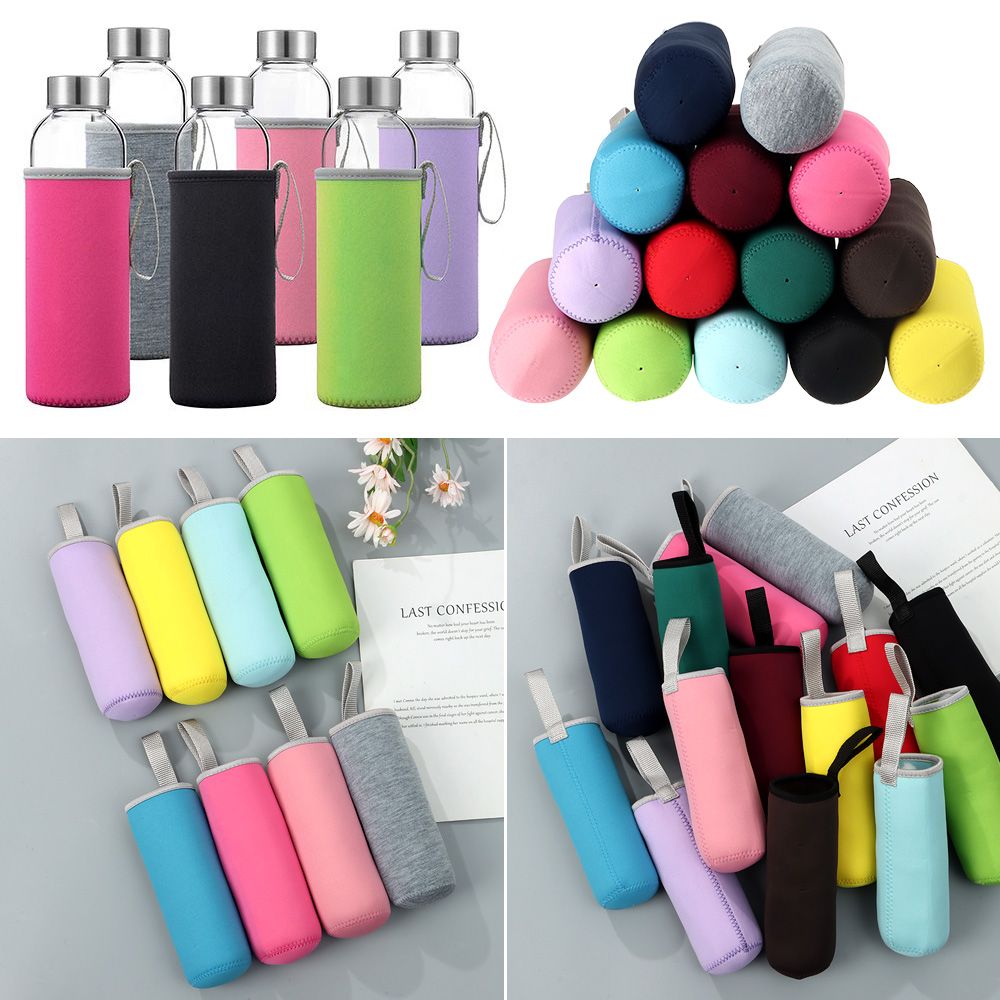 Custodia per bottiglia d'acqua - Outdoor Sport Glass Water Bottle recensione e prezzo