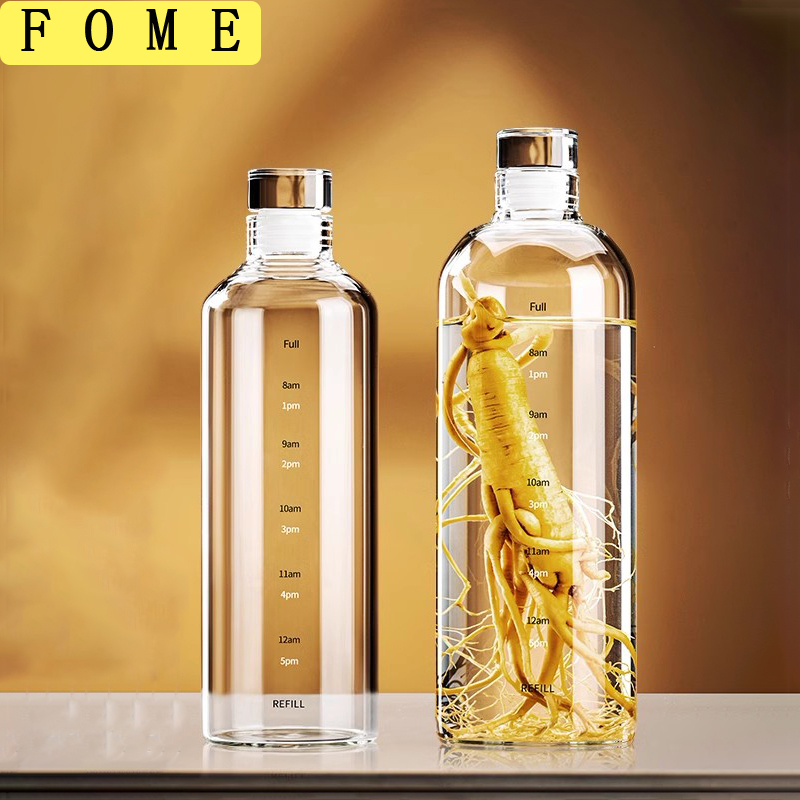 FOME 500/750/1000ml Bottiglia  - Outdoor Sport Glass Water Bottle recensione e prezzo