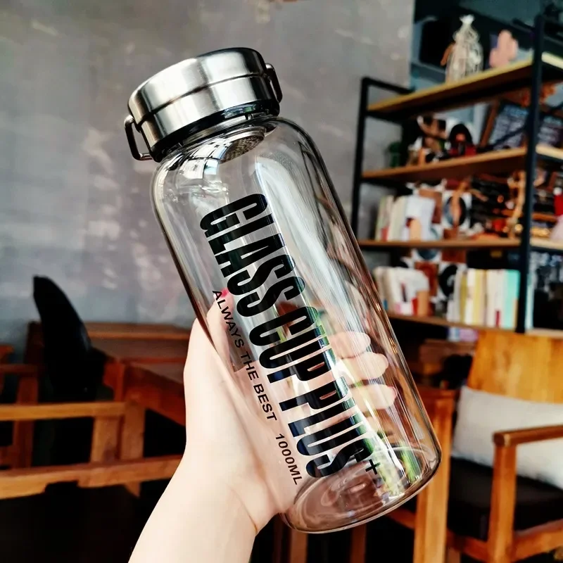 Bottiglia d'acqua in vetro da  - Outdoor Sport Glass Water Bottle recensione e prezzo