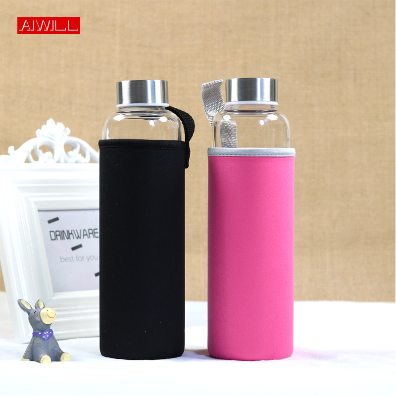 AIWILL di Vetro di Vendita Cal - Outdoor Sport Glass Water Bottle recensione e prezzo